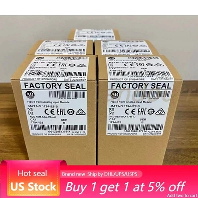 New AB 1794-IE8 Flex 8 Point Analog Input Module 1794IE8 US STOCK US Free Tax - Image 1 of 4