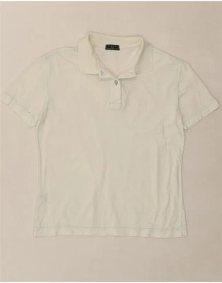 FRED PERRY Womens Polo Shirt UK 16 Large White Cotton AX08 - Image 1 of 3