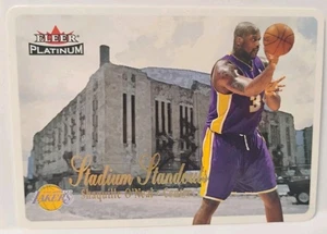 2001-02 Fleer Platinum Stadium Standouts Shaquille O'Neal #10SS - Bild 1 von 6