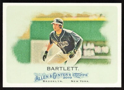 2010 Topps Allen & Ginter Джейсон Бартлетт No188 Tampa Bay Rays - Изображение 1 из 2