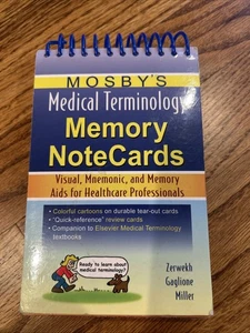 Mosby's Medical Terminology Memory NoteCards, 1e - Cards - NEW! - Picture 1 of 10