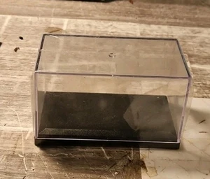 ACRYLIC CASE DISPLAY BOX CLEAR ANTI-DUST W/ BASE FOR MODEL CAR TOYS 4 X 2 X 2.5 - Picture 1 of 1