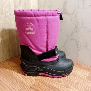 Kamik Kids' Snow Boot Sz 5 Big Kids EU 37 Pink Womens Sz 6.5 - Picture 1 of 11