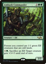 Ambush Commander FOIL Duel Decks Anthology: Elves vs. Goblins NM CARD ABUGames