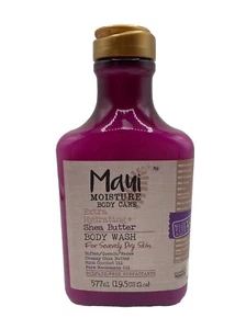 Maui Moisture Shea Butter Body Lotion Severely Dry Skin Extra Hydrating 19.5oz - Picture 1 of 5