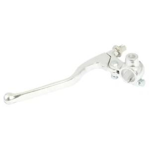 Motorcycle Clutch Lever Assembly Universal Long Chrome 22mm 7/8" Mirror Boss - Picture 1 of 1