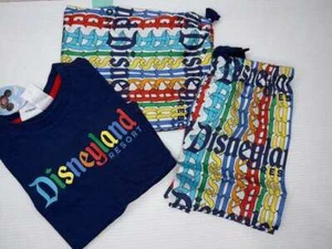 NWT PETER ALEXANDER KIDS DISNEYLAND PYJAMA SET SIZE 5 - Foto 1 di 4