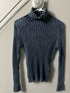 Diesel Turtleneck Made In Italy Size S  100% Cotton.   (60) - Picture 1 of 12
