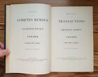 Royal Society of Canada Transactions 1917, French Canadian Acadia Geology Scienc