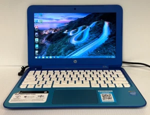 HP Stream 11-D010NR 11" Laptop, Intel C N2840 2.16GHZ, 2GB RAM, 32GB EEMC - Picture 1 of 7