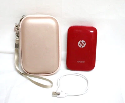 HP Sprocket Mini Bluetooth Photo Printer Model SNPRH-1603 - Image 1 of 4