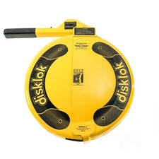 Disklok Security Large 41.5 - 44cm Yellow Disklok Steering Wheel Anti Theft Lock