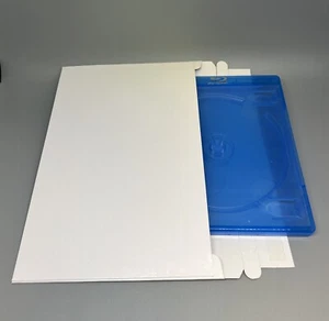 10 NEW 6 1/4" X 9" WHITE CARDBOARD PHOTO MAILERS ENVELOPES, W/ PEEL&SEAL, JS29 - Picture 1 of 3