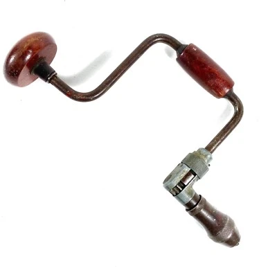 DE COLECCIÓN FULTON 10BB BROCA DE TRINQUETE SOPORTE SINFÍN ~ 10" BARRIDO ~ SUAVE ~ EE. UU. Foto 1 de 4