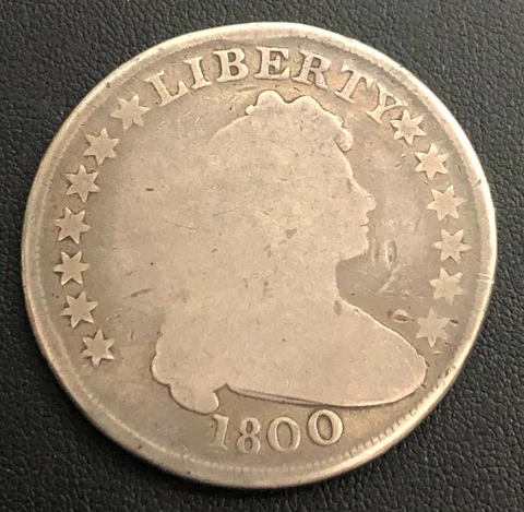 1800 Heraldic Eagle Reverse Silver Dollar Cover