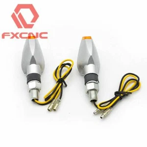 For Honda Yamaha Motorcycle 12V Turn Signal LED Light Indicators Blinkers Lights - Picture 1 of 8