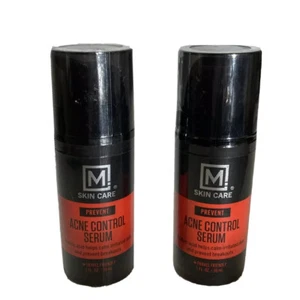 M Skin Care Prevent Acné Control Suero Ácido Azelaico para Hombre 1fl oz Lote de 2 - Imagen 1 de 5
