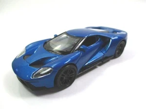 Modelo de coche Ford GT metal fundido a presión 12 cm Welly Nex modelo azul - Imagen 1 de 5