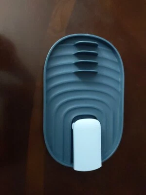 Cuchara de cocina resistente al calor cubierta utensilios de cocina espátula soporte herramientas de almacenamiento Foto 1 de 4