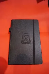 NEW, US ARMY'S "FORT BENNING" 8.25 X 7.5 X .75 IN BLANK LINED PAGE NOTEBOOK - Picture 1 of 4