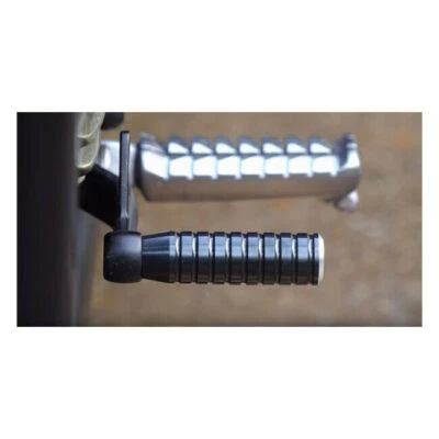 Motone verlängerte Schaltraste Schwarz f. Harley Davidson, Triumph, Custombikes - Bild 1 von 3