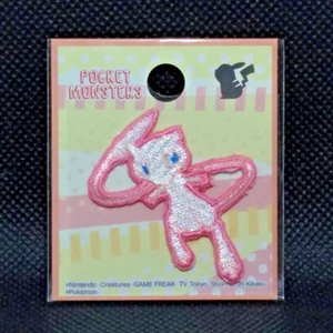 Mew Pokemon Embroidered Iron/Sew On Patch Badge Anime Japan Limited Rare F/S - Picture 1 of 12