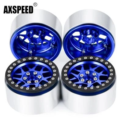 AXSPEED 35mm 2.2 Felge Beadlock für Traxxas TRX4 Axial SCX10 Wraith RC 1/10 Rock - Bild 1 von 4