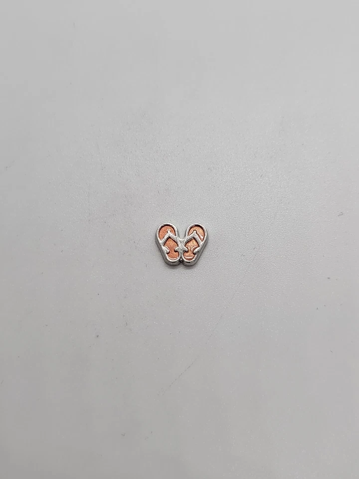 Sandalias de playa rosas flotantes con encanto #359 para tu medallón de búho de origami Envío gratis Foto 1 de 1