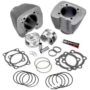 S&S 1986-2019 Harley Sportster 883 to 1200cc Silver S&S Cycle Big Bore K - Picture 1 of 6