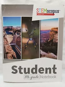 STEMscopes Student Notebook Eighth Grade Textbook WA Homeschool Science 2018 - Picture 1 of 12