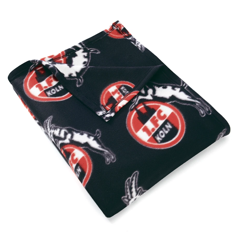 1. FC Köln Fleecedecke Decke Kuscheldecke LOGOS 4030170