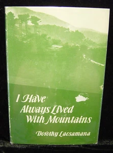Dorothy Lacsamana-I Have Always Lived With Mountains (signed)1977-POETRY - Imagen 1 de 5