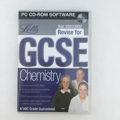 Letts Revise for GCSE Chemistry Year 2001/2002 (PC CD-Rom) - Image 1 of 2