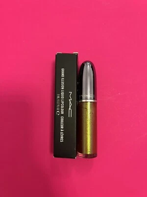 MAC Cosmetics grand illusion liquid lip colour lets rock NEW with Box - Image 1 of 4