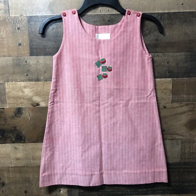 Vestido para Niña Strasburg 4 Años Vacaciones Navidad Ho Ho Rojo Festivo Sin Mangas  Foto 1 de 4