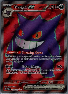 Gengar ex - Ultra Rare SV05: Temporal Forces 193/162 NM - Image 1 of 2