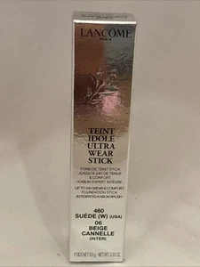 NIB LANCOME Teint Idole Ultra Wear Stick Foundation 460 SUEDE (W) 0.33 oz 9.5 g - Picture 1 of 6