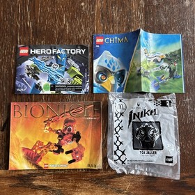 Lego Bionicle / Hero Factory Instruction Books. Tahu 8534. Toa. 