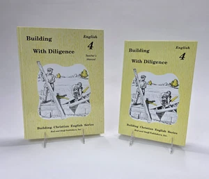 Rod and Staff Building With Diligence English 4 Student Text & Teachers Manual - Picture 1 of 15