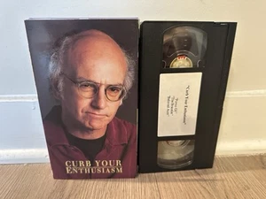 Curb Your Enthusiasm Season 1 Screener (VHS, 2000) Promo FYC 3 Eps Larry David - Picture 1 of 5