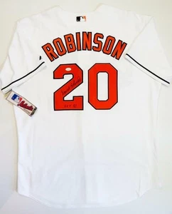Frank Robinson Signed Orioles White Majestic Authentic Jersey w/ Insc- JSA W - Picture 1 of 8