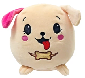 Moose Toys Tan Silky Super Squishy Puppy Dog 7" Plush Pikmi Pops 2017 - Picture 1 of 5