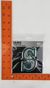 Low Profile Light Weight Aluminum Decal Emblem MLB Seattle Mariners - Picture 1 of 6