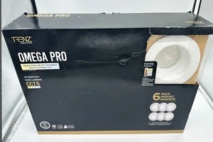 TRENZ LIGHTING Omega Pro 4" ThinLED Recessed Baffle Fixture CCT Switch 6-Pack - Picture 1 of 5