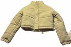 Say What Beige Puff Jacket Sz Large