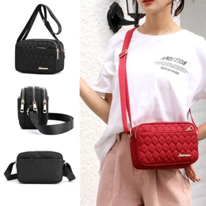 Mujeres Correa Ancha Bolso de Hombro Suave Bandolera Gran Capacidad Moda Bolso Regalo - Imagen 1 de 20