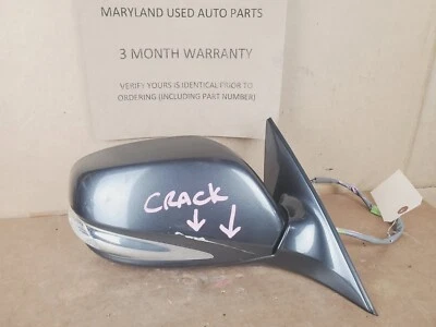 Espejo retrovisor puerta pasajero Lexus GS350 GS460 GS450H 2008 2009 2010 2011 1G0 GRIS ++ Foto 1 de 4