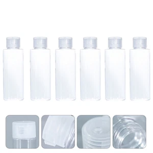 6 Pcs Liquid Comestic Sample Container Travel Liquid Containers - Picture 1 of 12