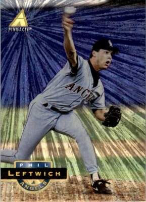 1994 PINNACLE TOPPS MUSEUM COLLECTION PHIL LEFTWICH CALIFORNIA ANGELS #441 - Image 1 of 2