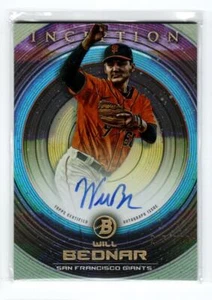 2022 Bowman Inception AUTO #PAWBR Will Bednar /399 - Picture 1 of 1